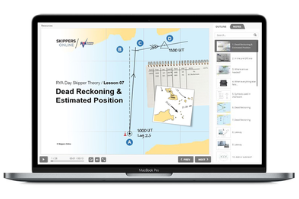 RYA Day Skipper Theory – Online